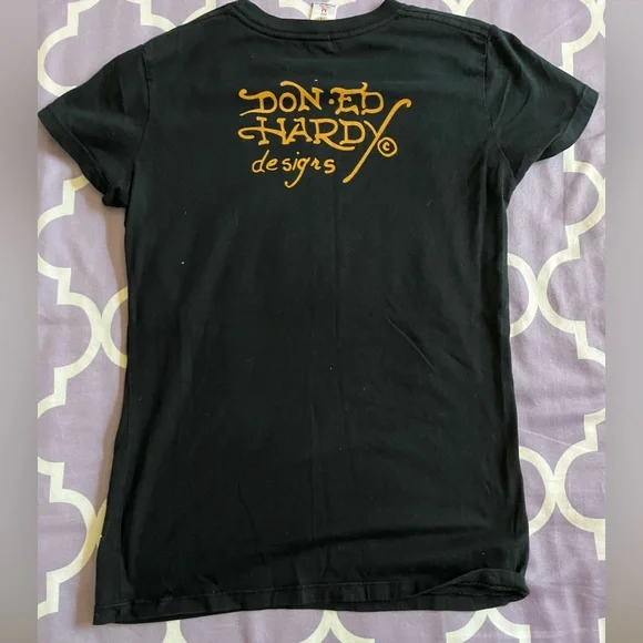 Ed Hardy Women’s Shirt Size Medium - Picture 2 of 2